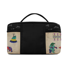 Load image into Gallery viewer, Bear Ledger Black Sky Cosmetic Bag
