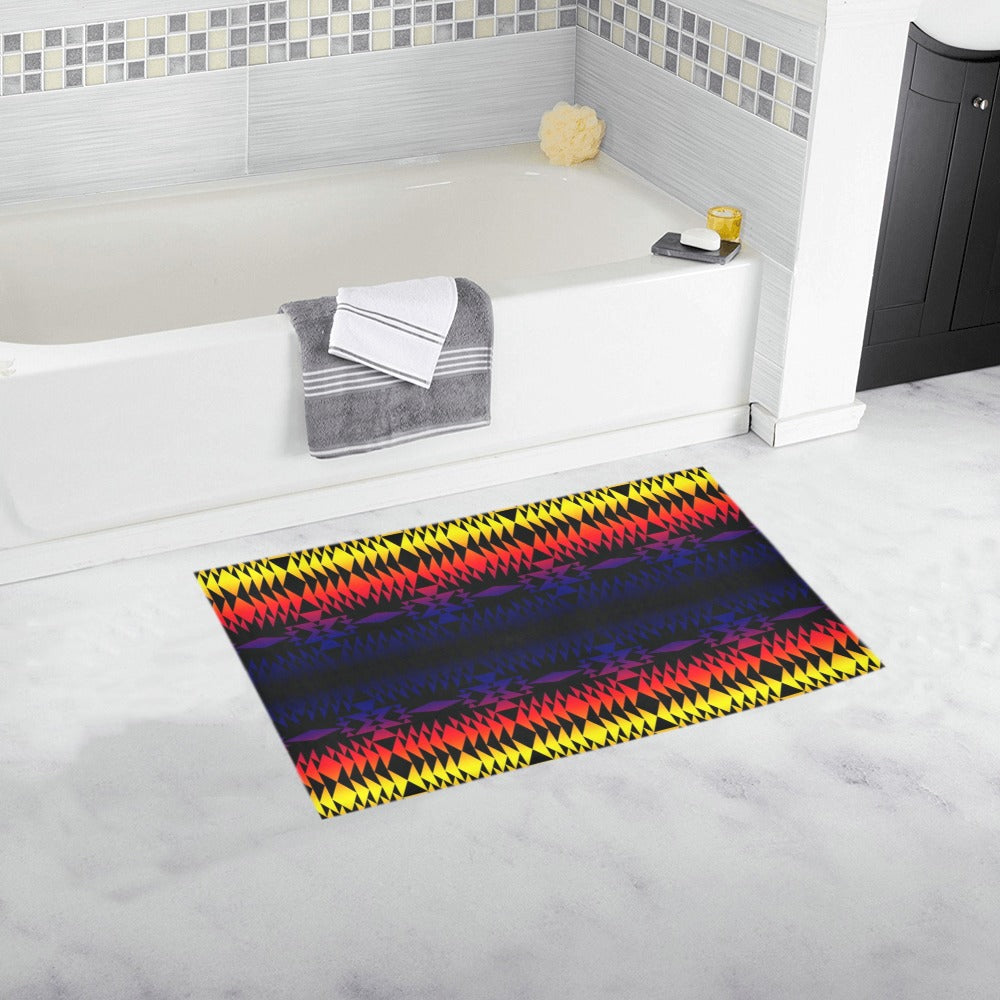 Two Worlds Apart Bath Rug 16''x 28''