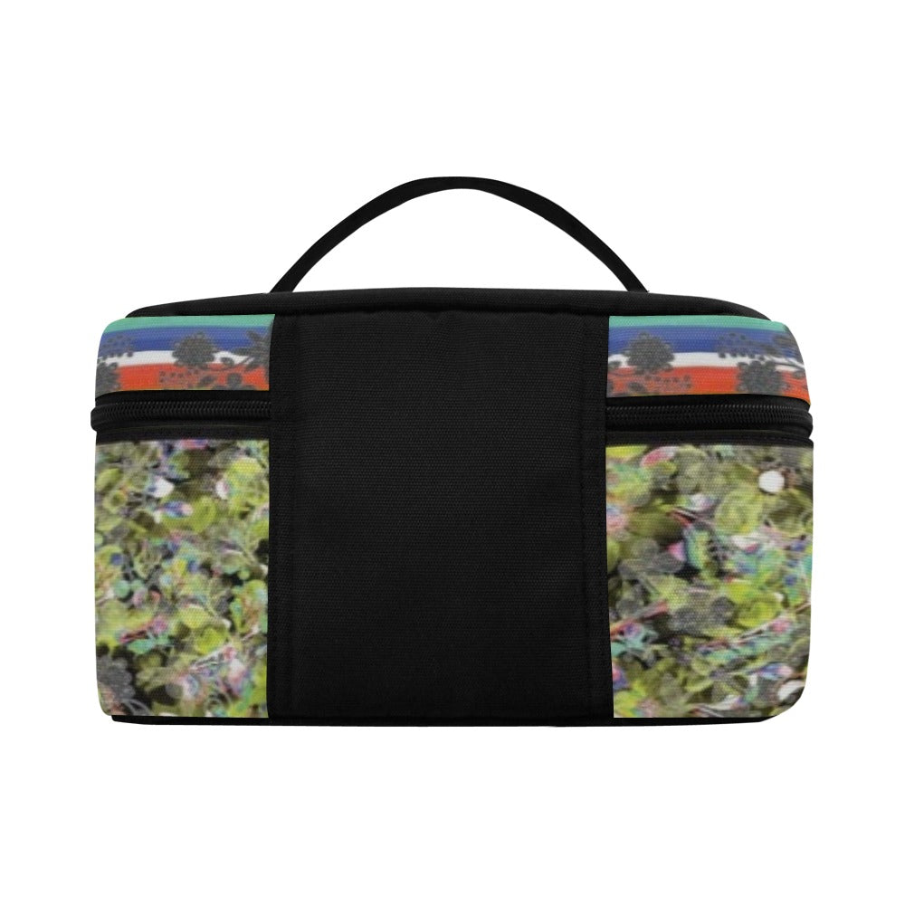 Culture in Nature Green Leaf Cosmetic Bag