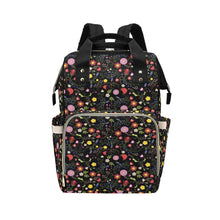 Load image into Gallery viewer, Nipin Blossom Midnight Multi-Function Diaper Backpack/Diaper Bag
