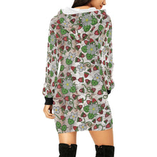 Load image into Gallery viewer, Strawberry Dreams Br Bark Hoodie Dress
