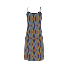 Load image into Gallery viewer, Diamond in the Bluff Grey Alcestis Slip Dress
