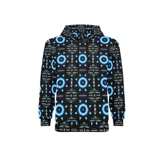 Rising Star Wolf Moon Fleece Hoodie