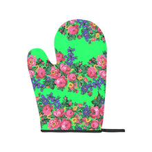 Load image into Gallery viewer, Kokum&#39;s Revenge Green Oven Mitt &amp; Pot Holder
