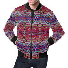 Load image into Gallery viewer, Medicine Blessing Pink Bomber Jacket for Men
