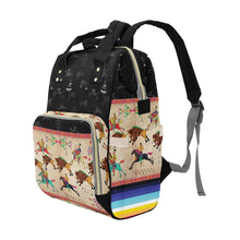 Load image into Gallery viewer, Ledger Hunt Midnight Multi-Function Diaper Backpack/Diaper Bag
