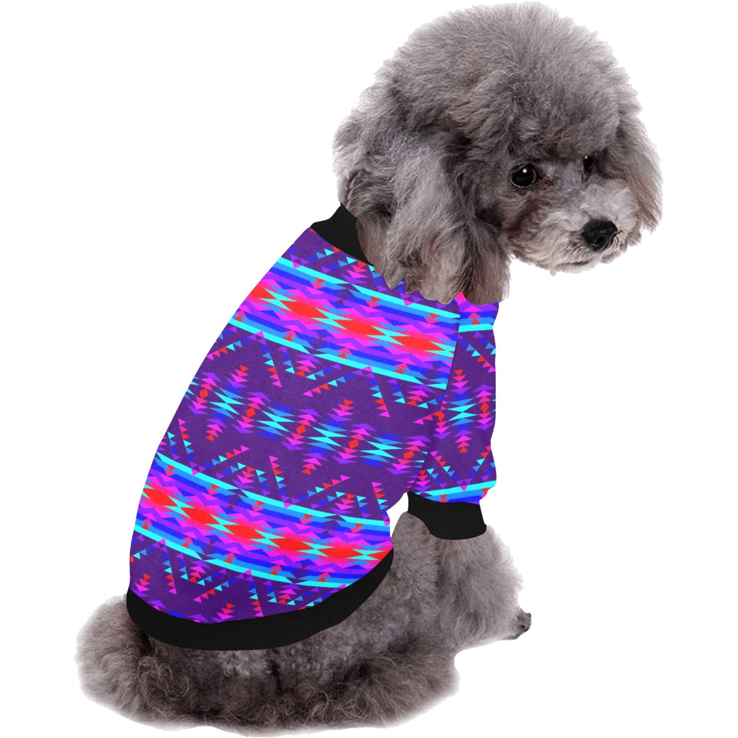 Vision of Peace Pet Dog Round Neck Shirt