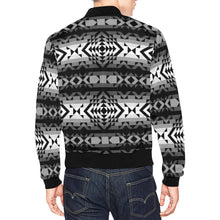 Load image into Gallery viewer, Black Rose Shadow Bomber Jacket for Men
