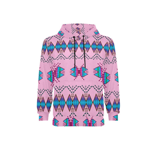 Sacred Trust Carnation Fleece Hoodie