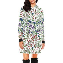 Load image into Gallery viewer, Grandmother Stories White Hoodie Dress
