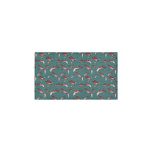 Load image into Gallery viewer, Red Swift Turquoise Bath Rug 16&#39;&#39;x 28&#39;&#39;
