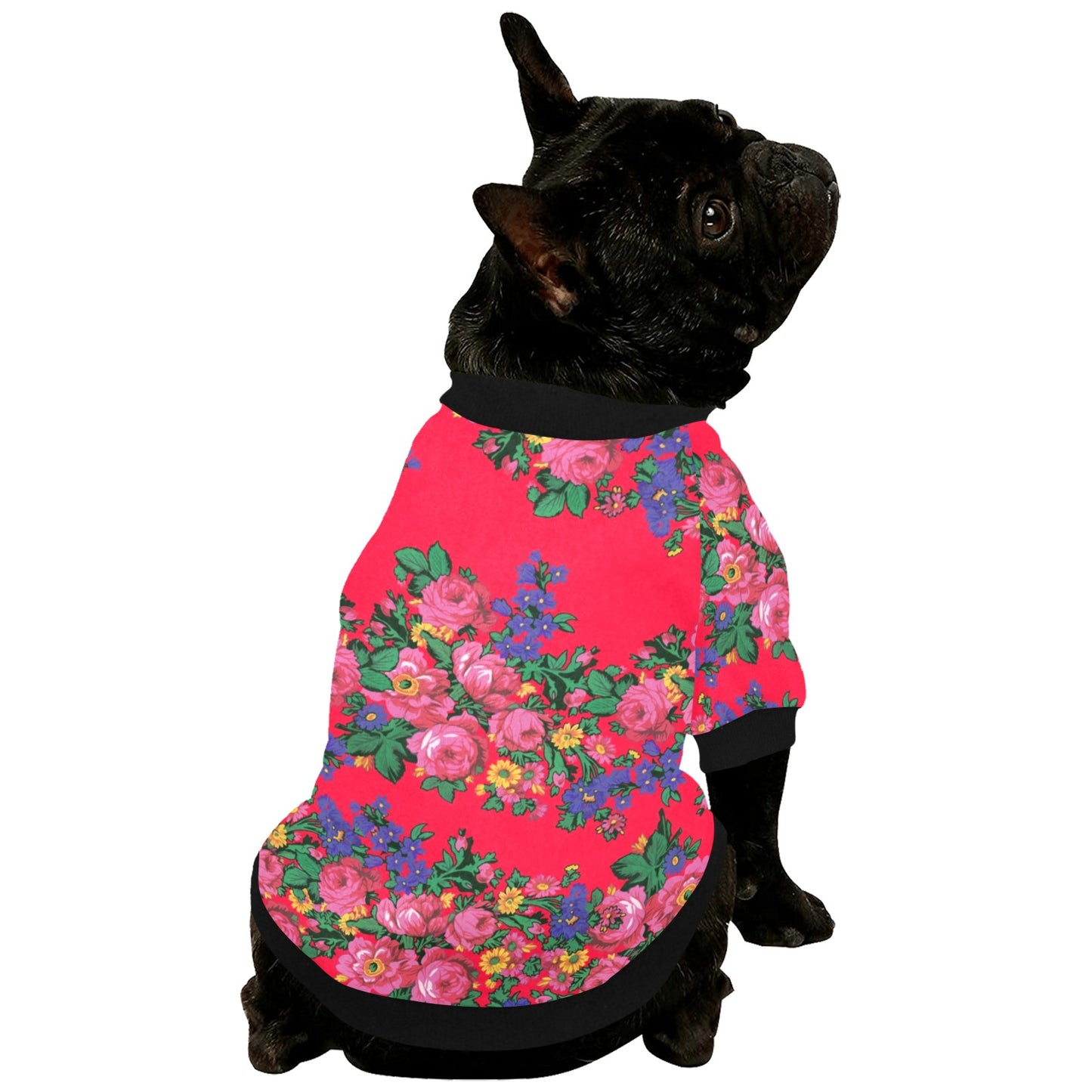 Kokum's Revenge Dahlia Pet Dog Round Neck Shirt