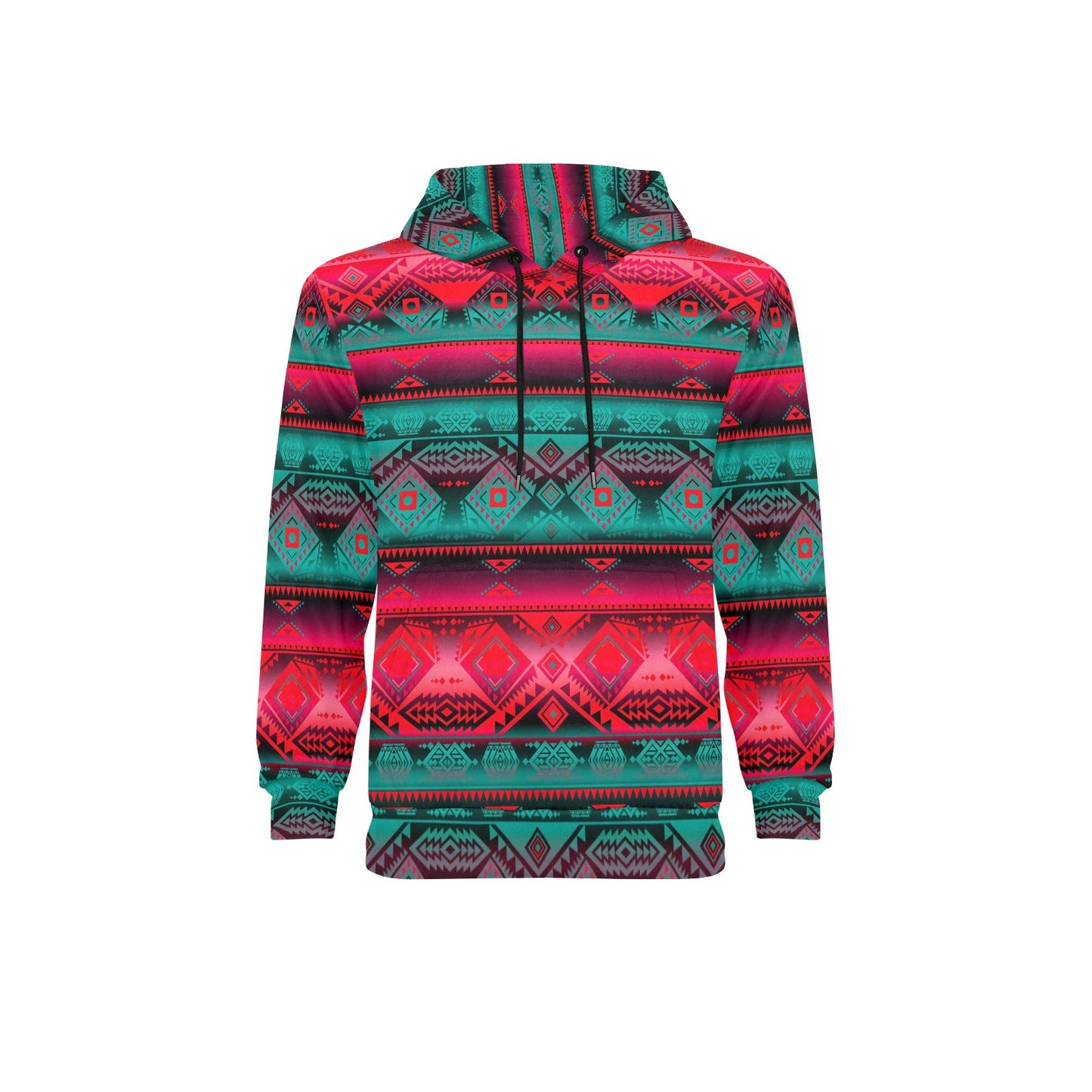 California Coast Summer Gather Men's Long Sleeve Fleece Hoodie