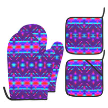 Load image into Gallery viewer, Vision of Peace Oven Mitt &amp; Pot Holder
