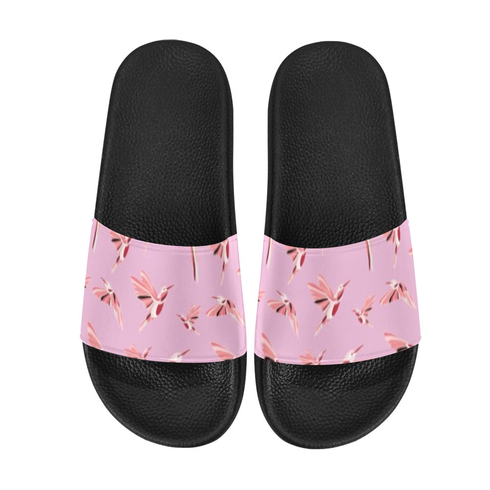 Strawberry Pink Men's Slide Sandals