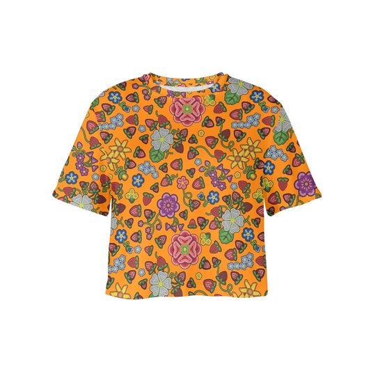 Berry Pop Carrot Crop Top