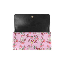 Load image into Gallery viewer, Strawberry Floral Women&#39;s Trifold Wallet
