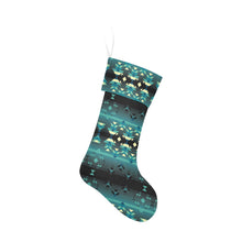 Load image into Gallery viewer, Inspire Green Christmas Stocking
