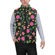 Load image into Gallery viewer, Floral Bearpaw Pink and Yellow Men&#39;s Padded Vest Jacket
