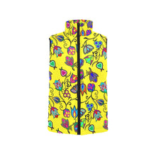 Load image into Gallery viewer, Indigenous Paisley Yellow Women&#39;s Padded Vest Jacket
