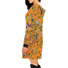 Load image into Gallery viewer, Grandmother Stories Carrot Hoodie Dress
