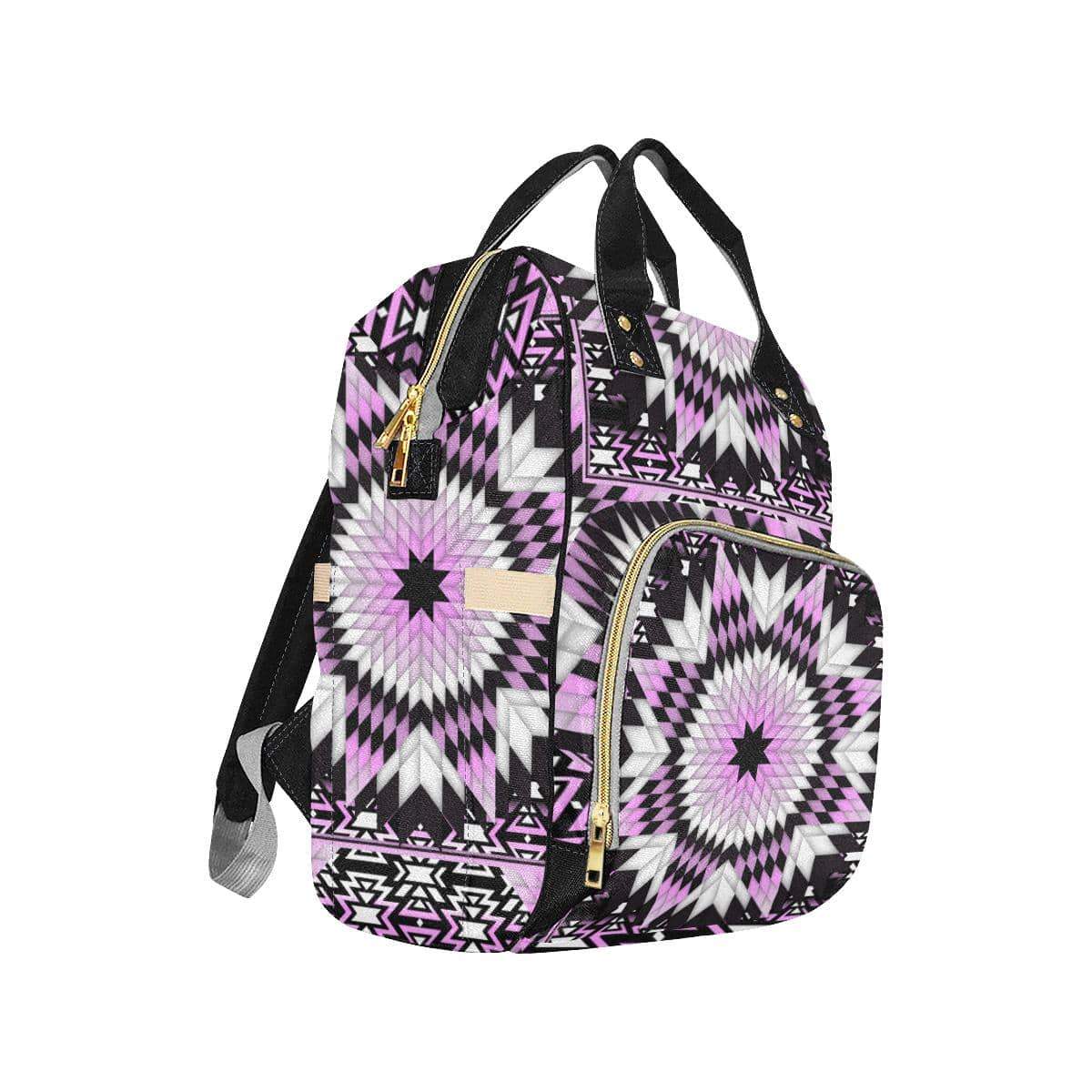 Electric Candy Star Multi-Function Diaper Backpack (Model 1688) Diaper Backpack (1688) e-joyer 