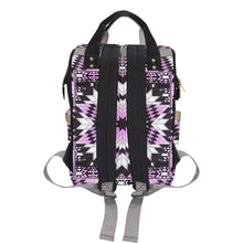 Load image into Gallery viewer, Electric Candy Star Multi-Function Diaper Backpack (Model 1688) Diaper Backpack (1688) e-joyer 
