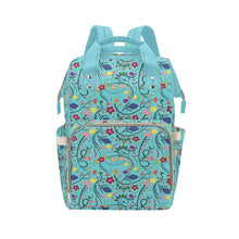 Load image into Gallery viewer, Fresh Fleur Sky Multi-Function Diaper Backpack/Diaper Bag
