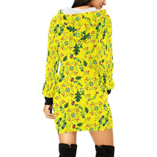 Load image into Gallery viewer, Vine Life Lemon Hoodie Dress
