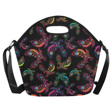 Load image into Gallery viewer, Neon Floral Eagles Neoprene Lunch Bag/Large
