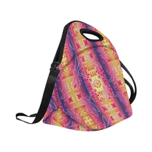 Load image into Gallery viewer, Kaleidoscope Dragonfly Neoprene Lunch Bag/Large
