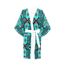 Load image into Gallery viewer, Chiefs Mountain Sky Kimono Robe
