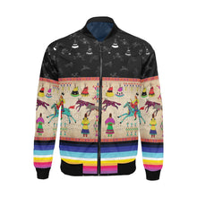 Load image into Gallery viewer, Ledger Village Midnight Bomber Jacket for Men
