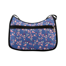 Load image into Gallery viewer, Swift Floral Peach Blue Crossbody Bags
