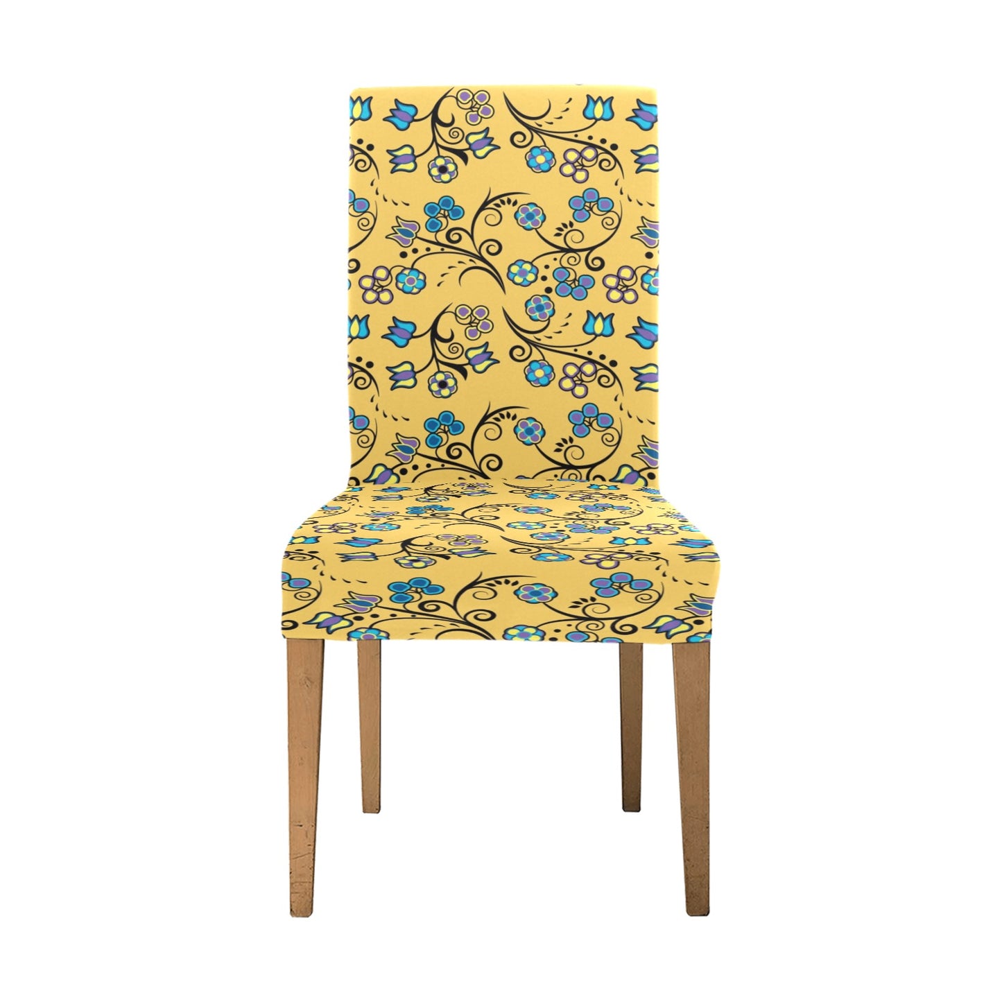 Blue Trio Tuscan Chair Cover (Pack of 6)