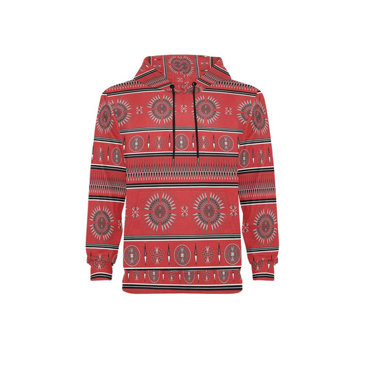 Evening Feather Fleece Hoodie