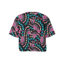 Load image into Gallery viewer, Hawk Feathers Heat Map Crop Top
