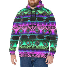 Load image into Gallery viewer, California Coast Sunrise Men&#39;s Long Sleeve Fleece Hoodie
