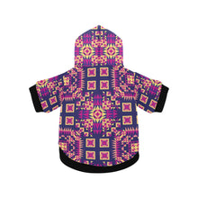 Load image into Gallery viewer, Kaleidoscope Bleu Pet Dog Hoodie
