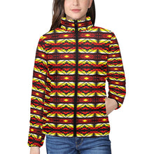 Load image into Gallery viewer, Canyon War Party Women&#39;s Stand Collar Padded Jacket
