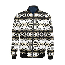 Load image into Gallery viewer, Black Rose Winter Canyon Bomber Jacket for Men
