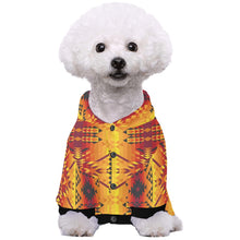 Load image into Gallery viewer, Desert Geo Yellow Red Pet Dog Hoodie
