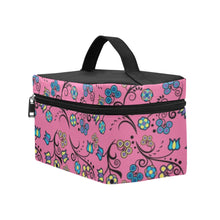 Load image into Gallery viewer, Blue Trio Bubblegum Cosmetic Bag
