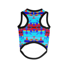 Load image into Gallery viewer, Between the Mountains Blue Pet Tank Top
