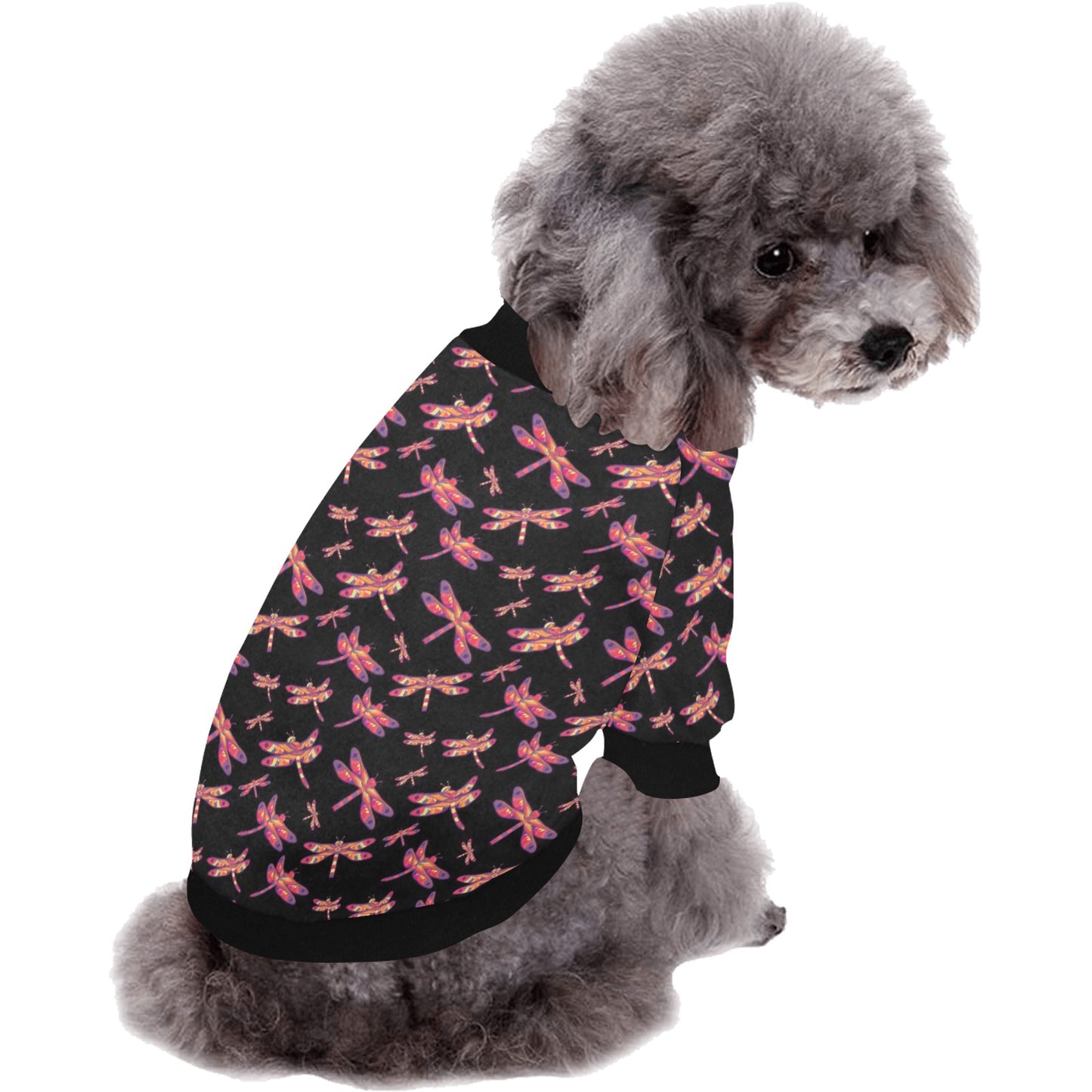 Gathering Noir Pet Dog Round Neck Shirt