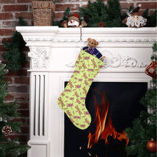 Load image into Gallery viewer, Gathering Lime Christmas Stocking
