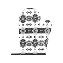 Load image into Gallery viewer, Sovereign Nation Black and White Oven Mitt &amp; Pot Holder
