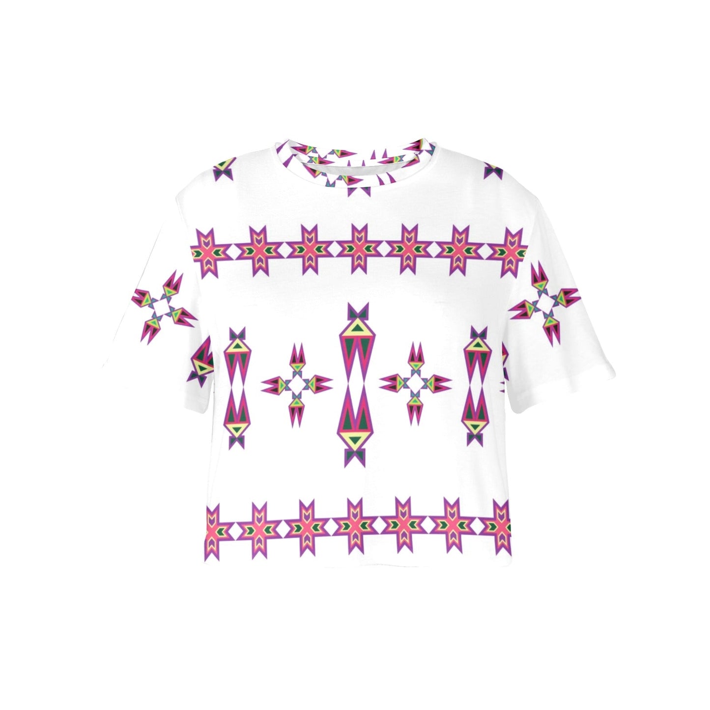 Four Directions Lodge Flurry Crop Top