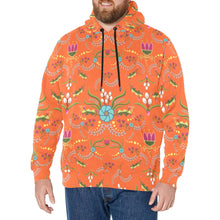 Load image into Gallery viewer, First Bloom Carrots Men&#39;s Long Sleeve Fleece Hoodie
