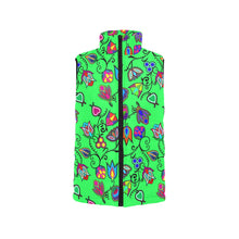 Load image into Gallery viewer, Indigenous Paisley Green Men&#39;s Padded Vest Jacket
